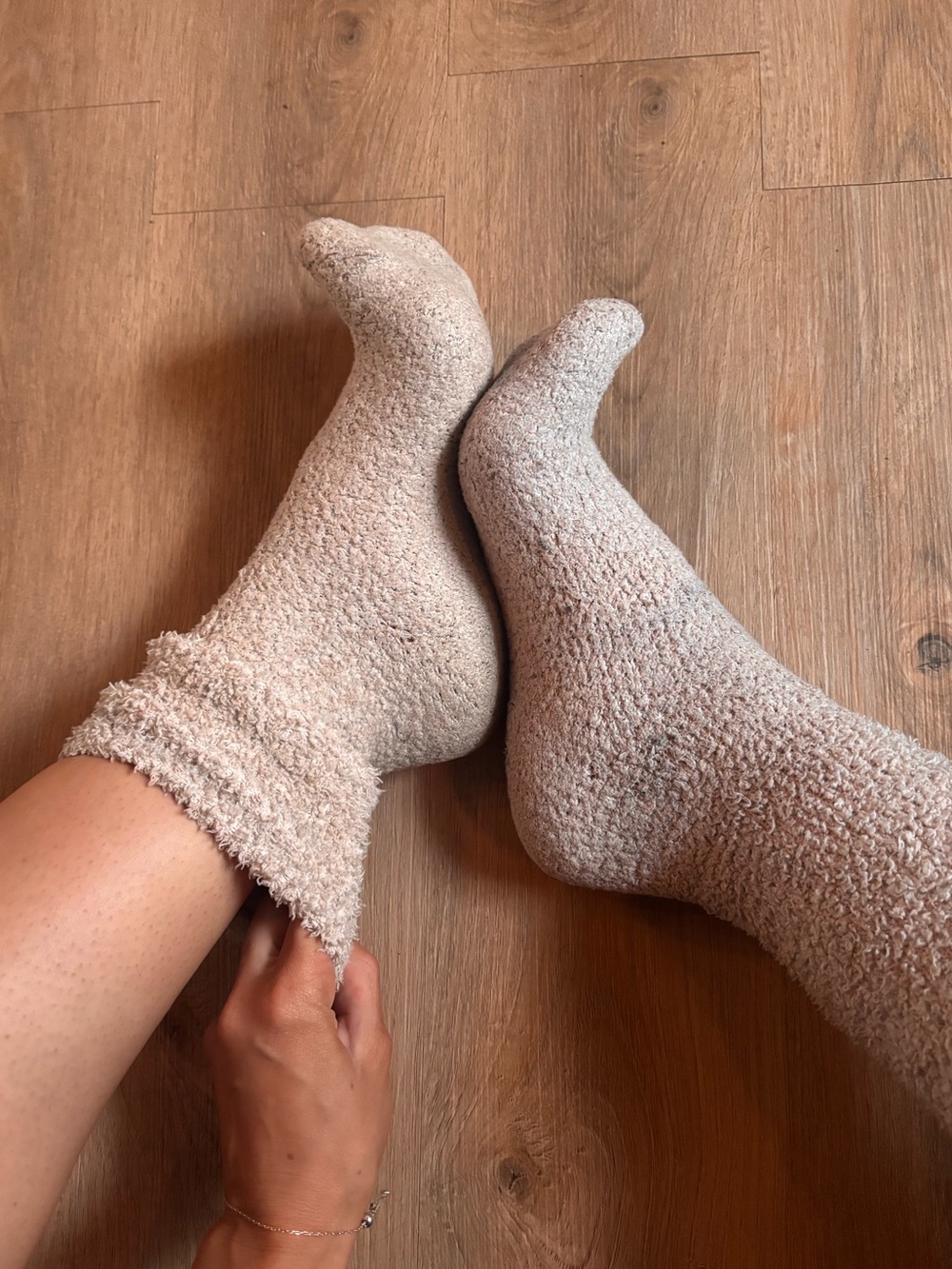 Plush Fuzzy Gym Socks